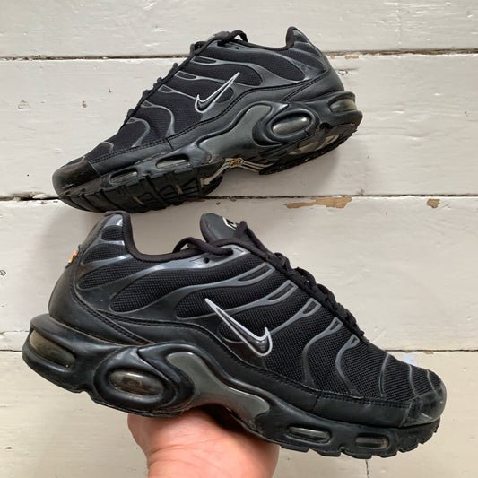 Nike TN Air Max Plus TN Black and Grey (UK 10)