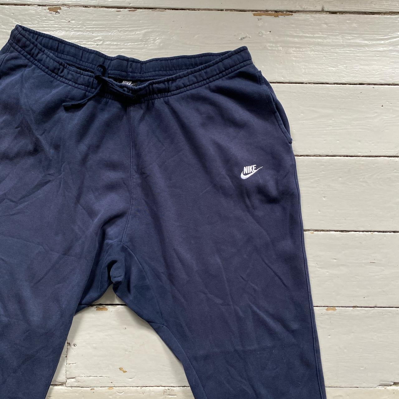 Nike Swoosh Navy Joggers (4XL)