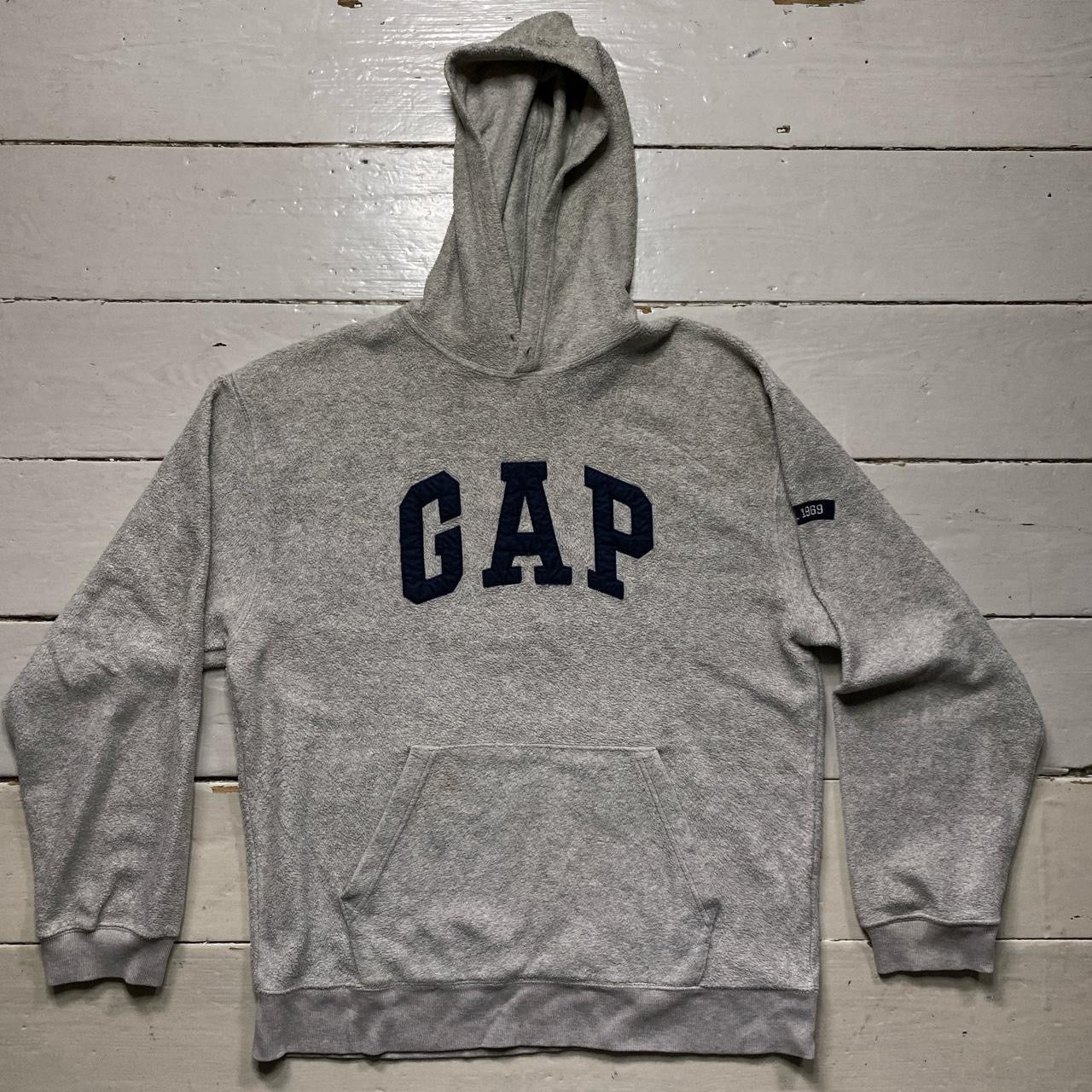 GAP Fleexe Grey Hoodie (Large)