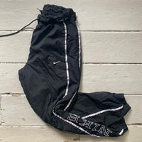 Nike Swoosh Spellout Shell Bottoms (Small)