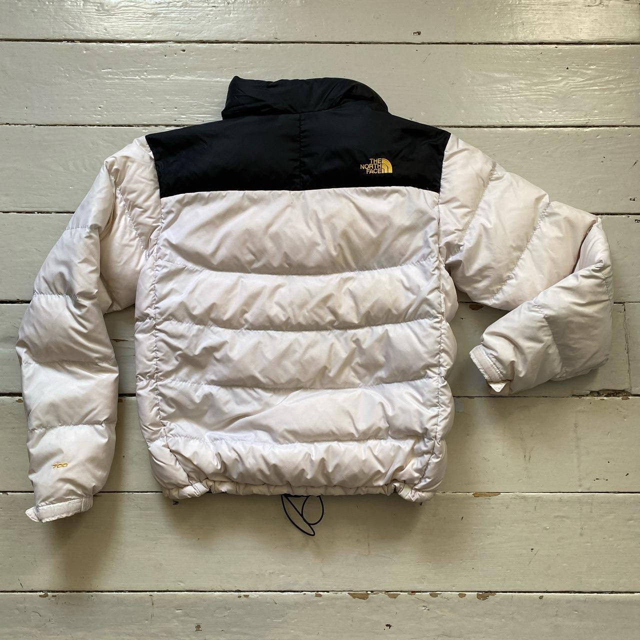 The North Face Nuptse 700 White Puffer (Medium)