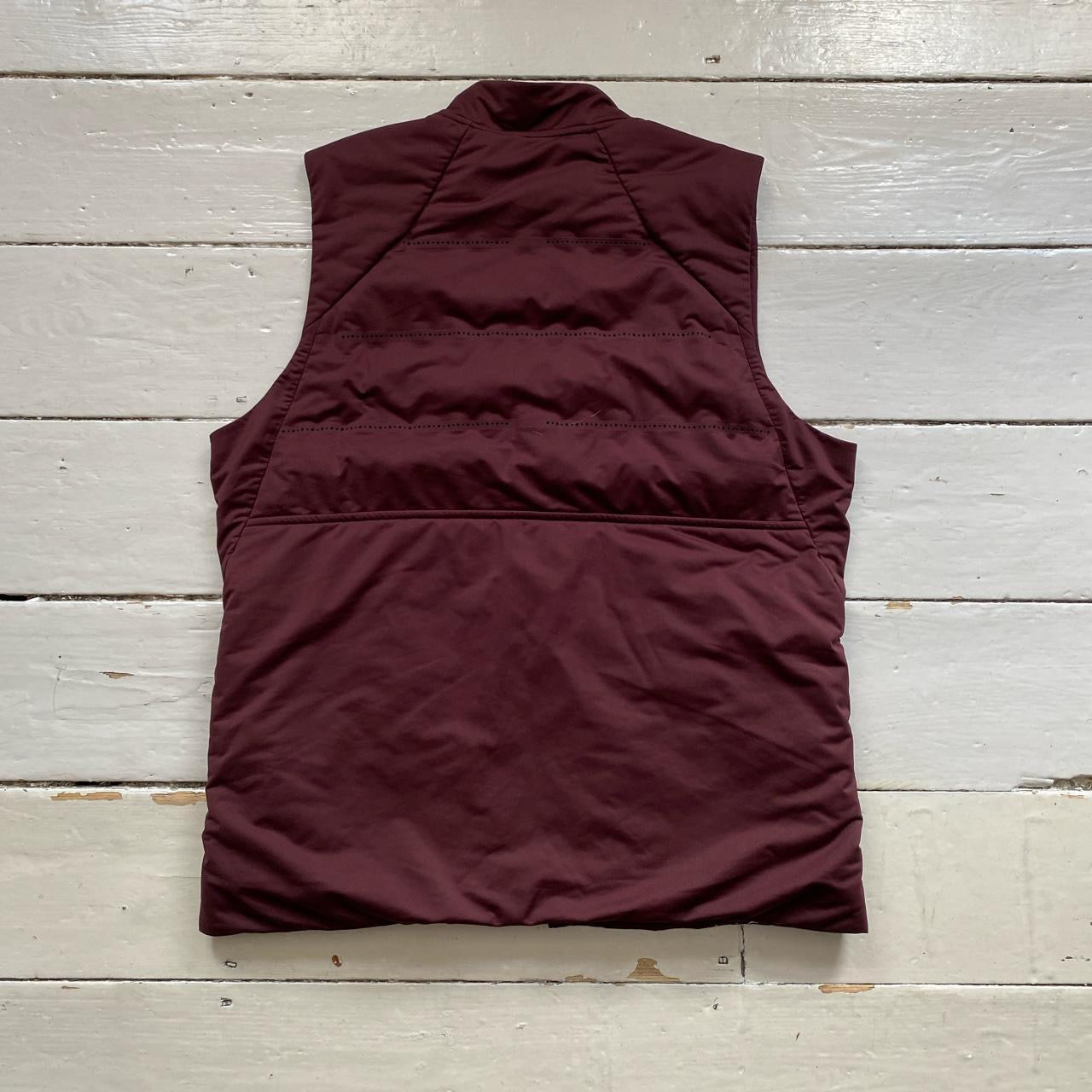 Nike Golf Burgunday Gilet (Large)