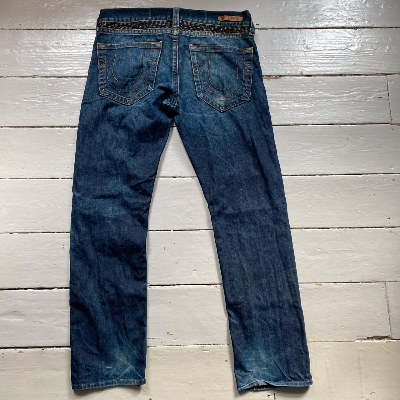 True Religion Stitch Jeans (34/33)