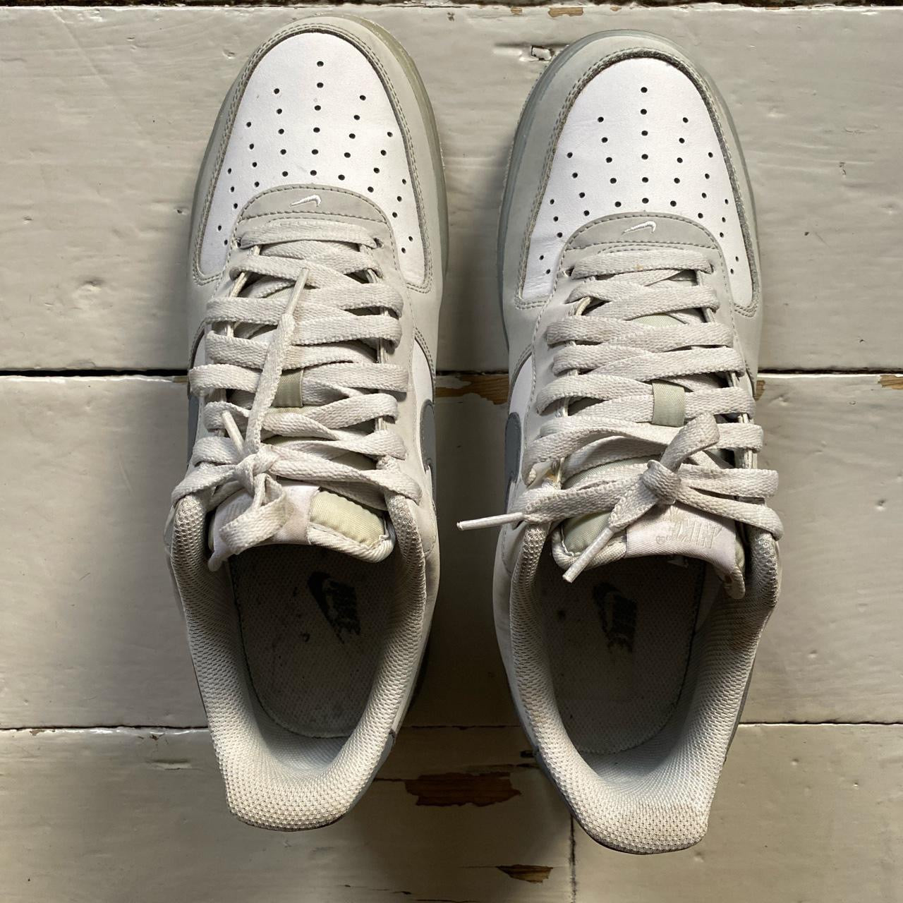 Nike Air Force 1 Grey and White (UK 9)