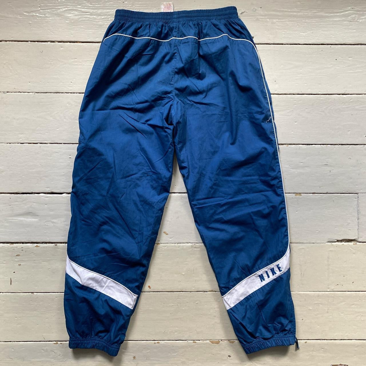 Nike Vintage Navy Cargo Shell Bottoms (XL)