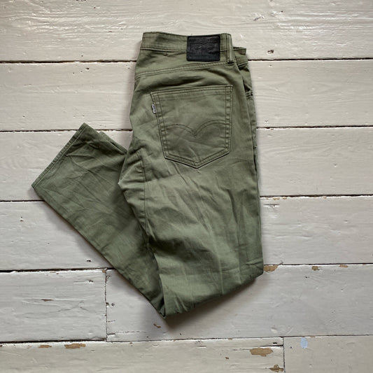Levis 511 Olive Green Jeans (36/32)