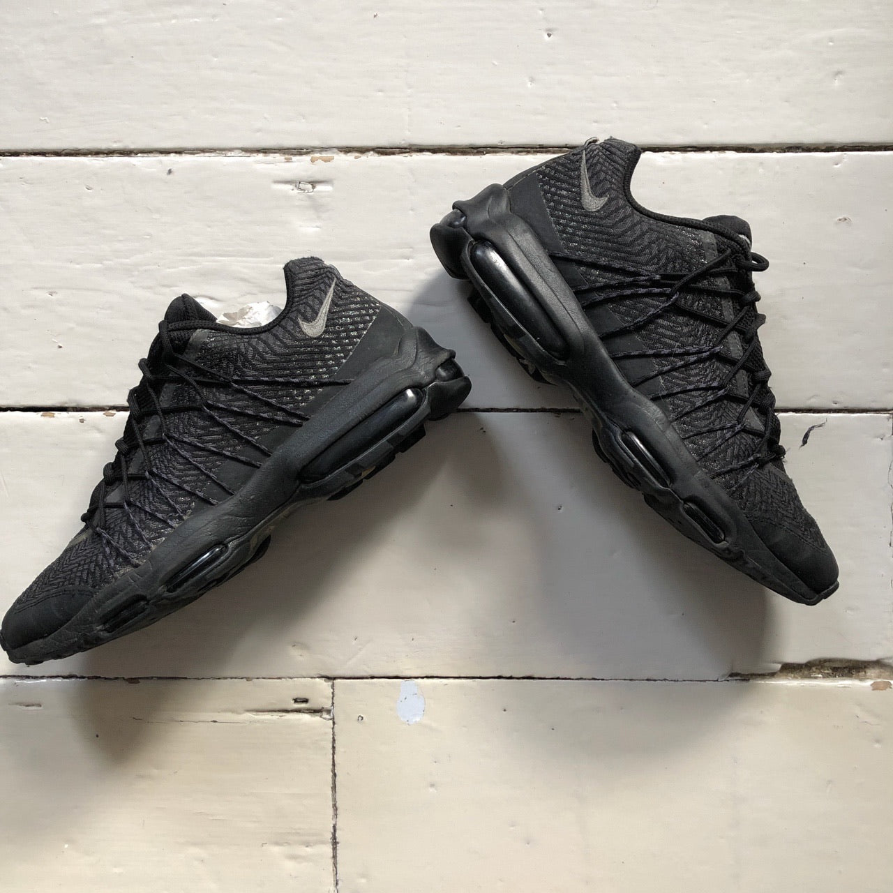 Air max outlet 95 jacquard black