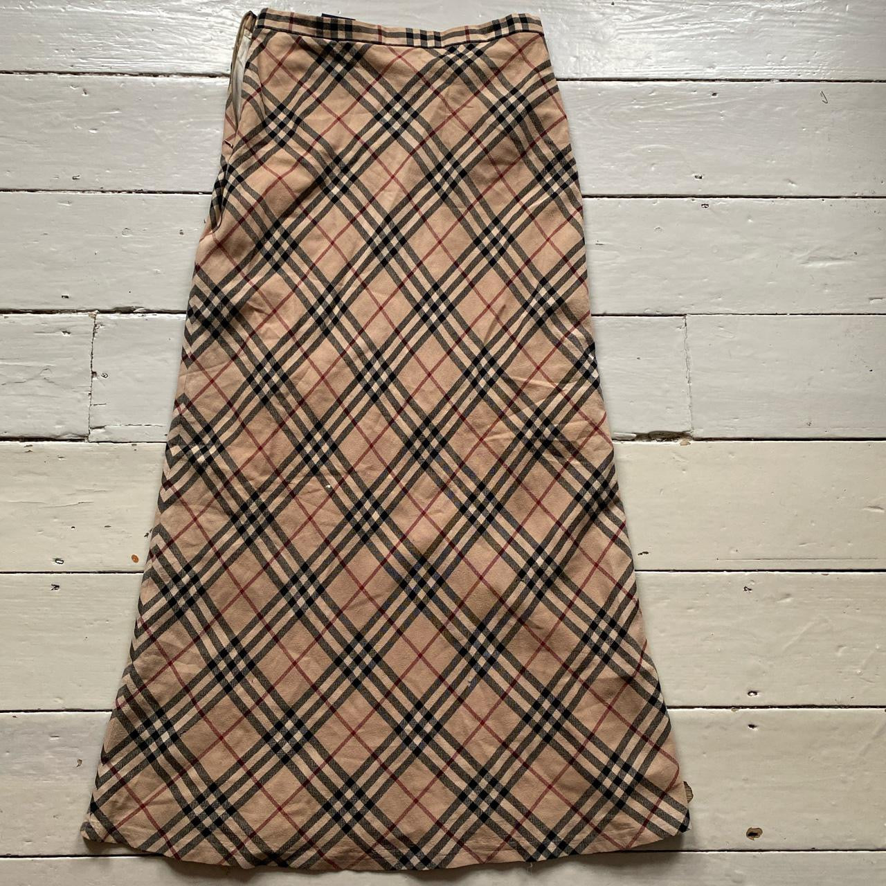 Burberry London Nova Check Maxi Skirt (US 12)