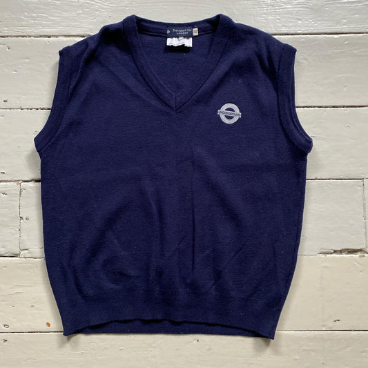 London Underground V Neck Jumper (Large)