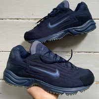 Nike Vintage Navy Trainers (UK 10)