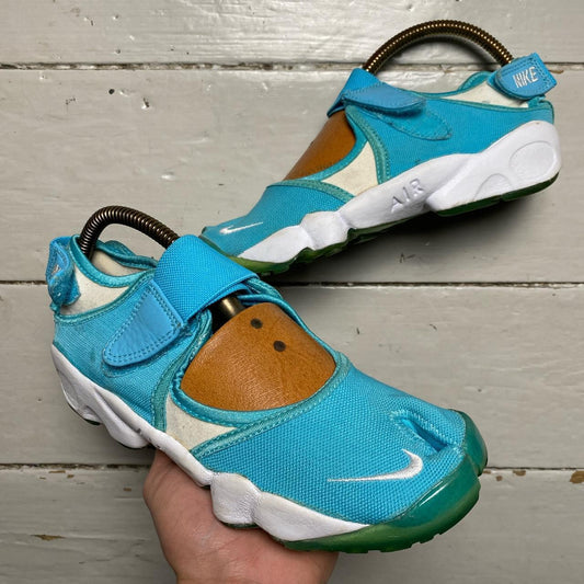 Nike Air Rift Tabi Aqua Light Blue (UK 5.5)