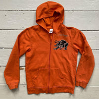 Ed Hardy Orange Panther Hoodie (Womens XS)