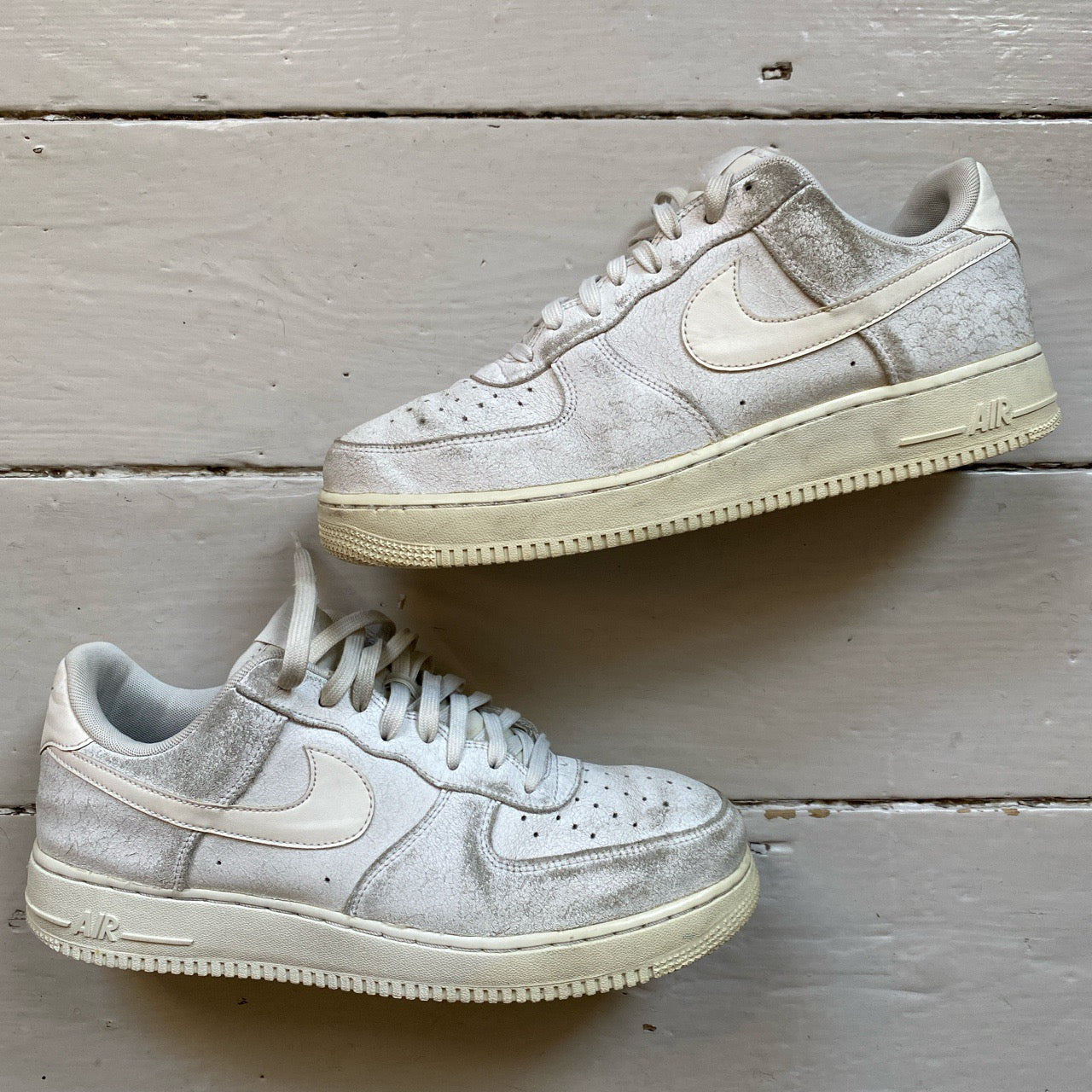 Nike Air Force 1 Suede White (UK 10)