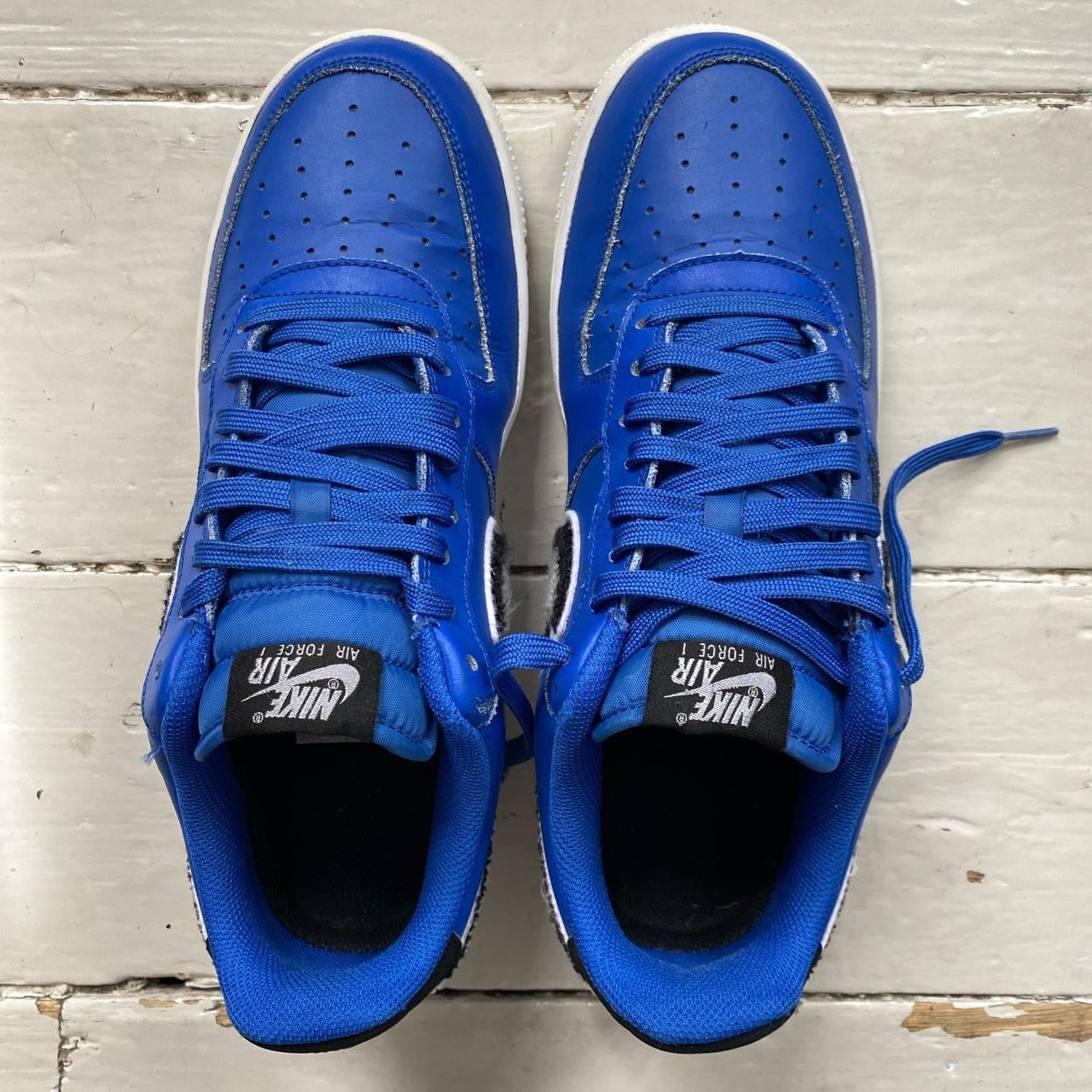 Nike Air Force 1 Blue Towel (UK 8.5)