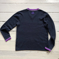 Utility Workwear Purple V Neck Jumper (M)