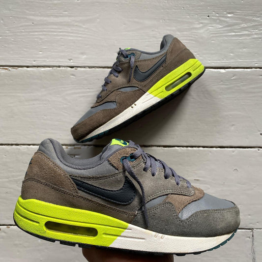Nike Air Max 1 Grey Green (UK 6)