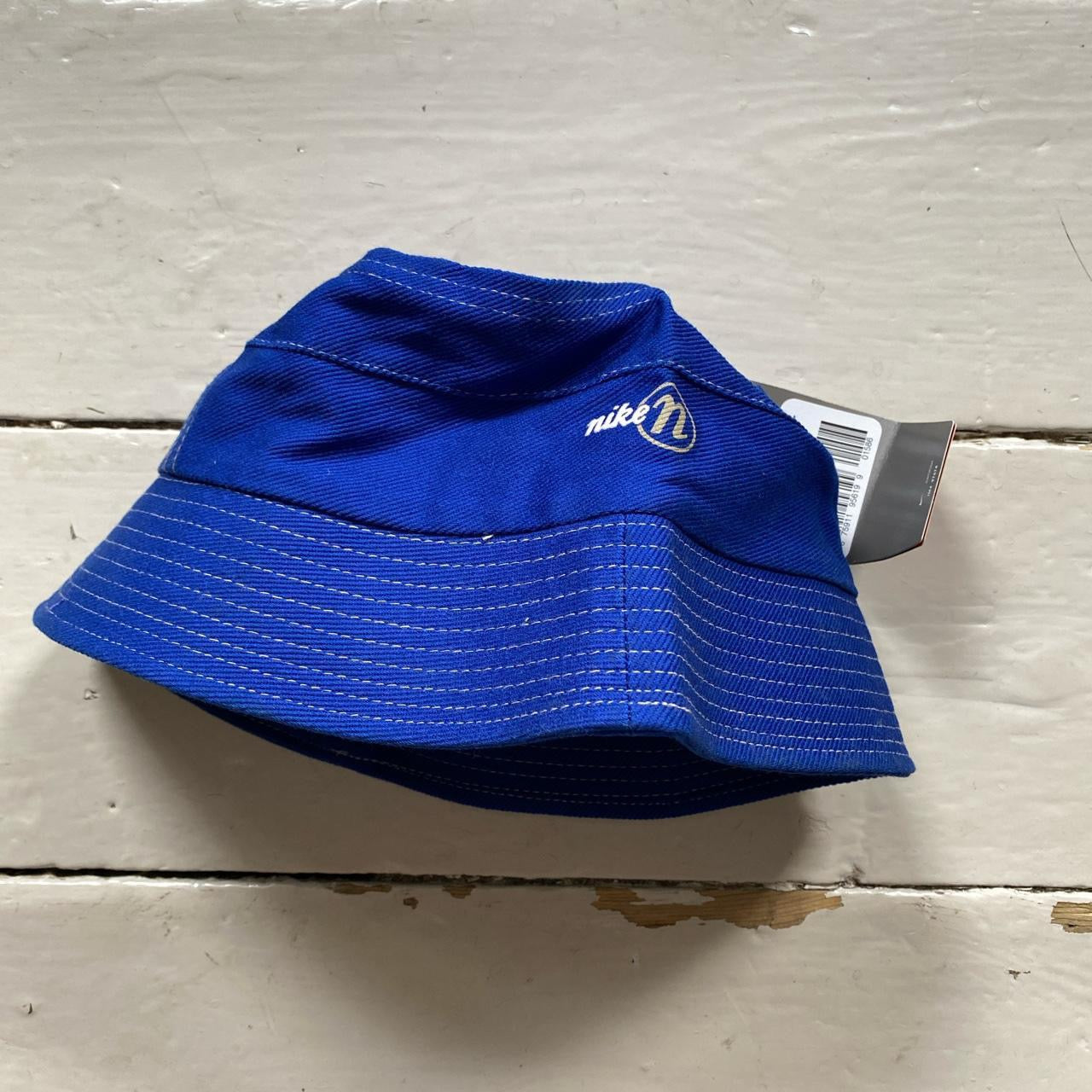 Nike Vintage Swoosh Blue Bucket Hat