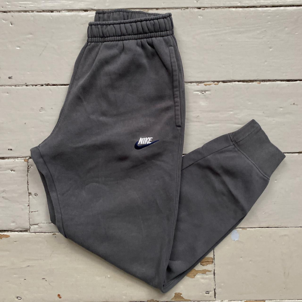 Nike Swoosh Grey Joggers (Small)