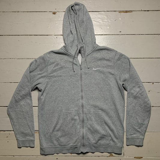 Nike Swoosh Hoodie Grey (Large)