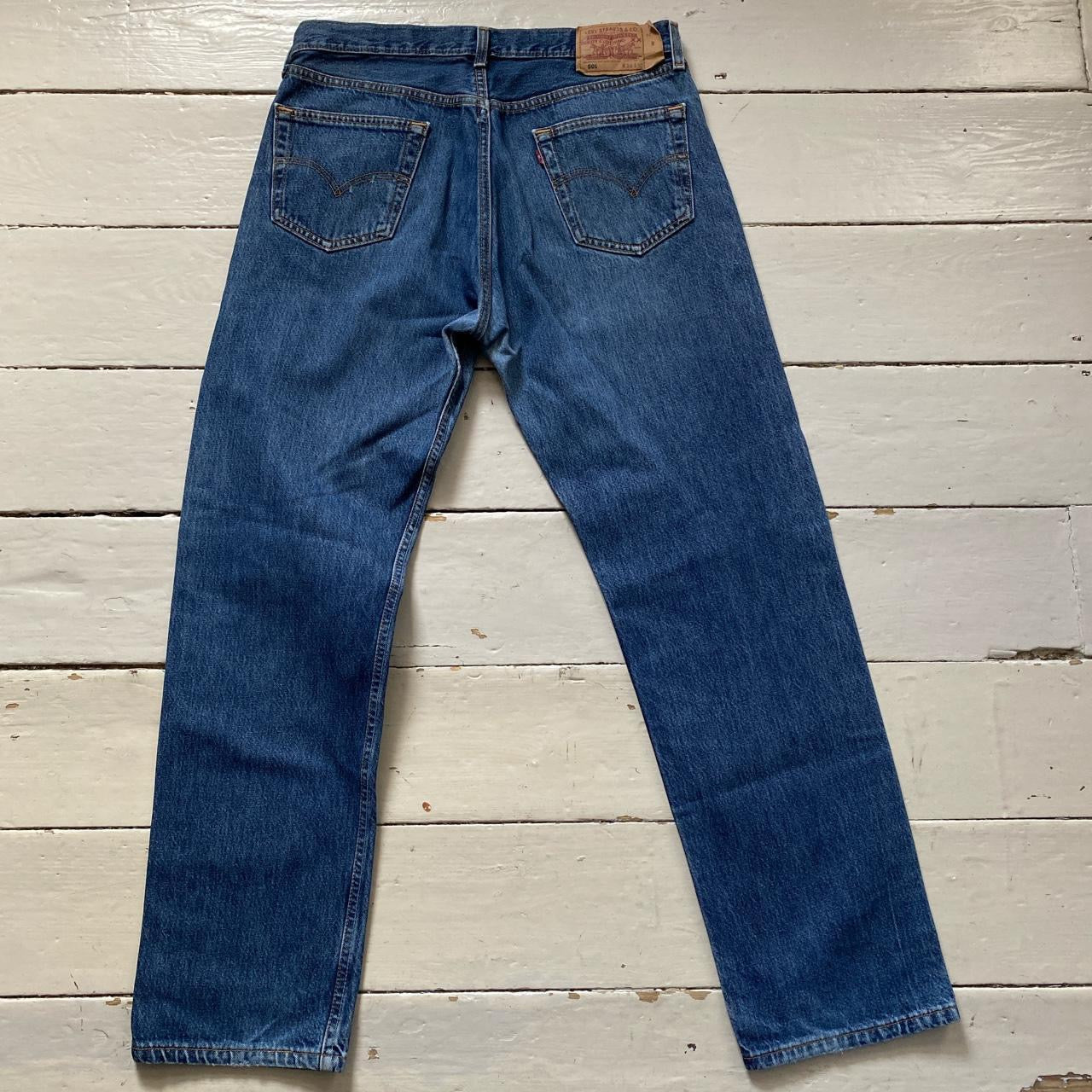 Levis 501 Blue Jeans (36/32)