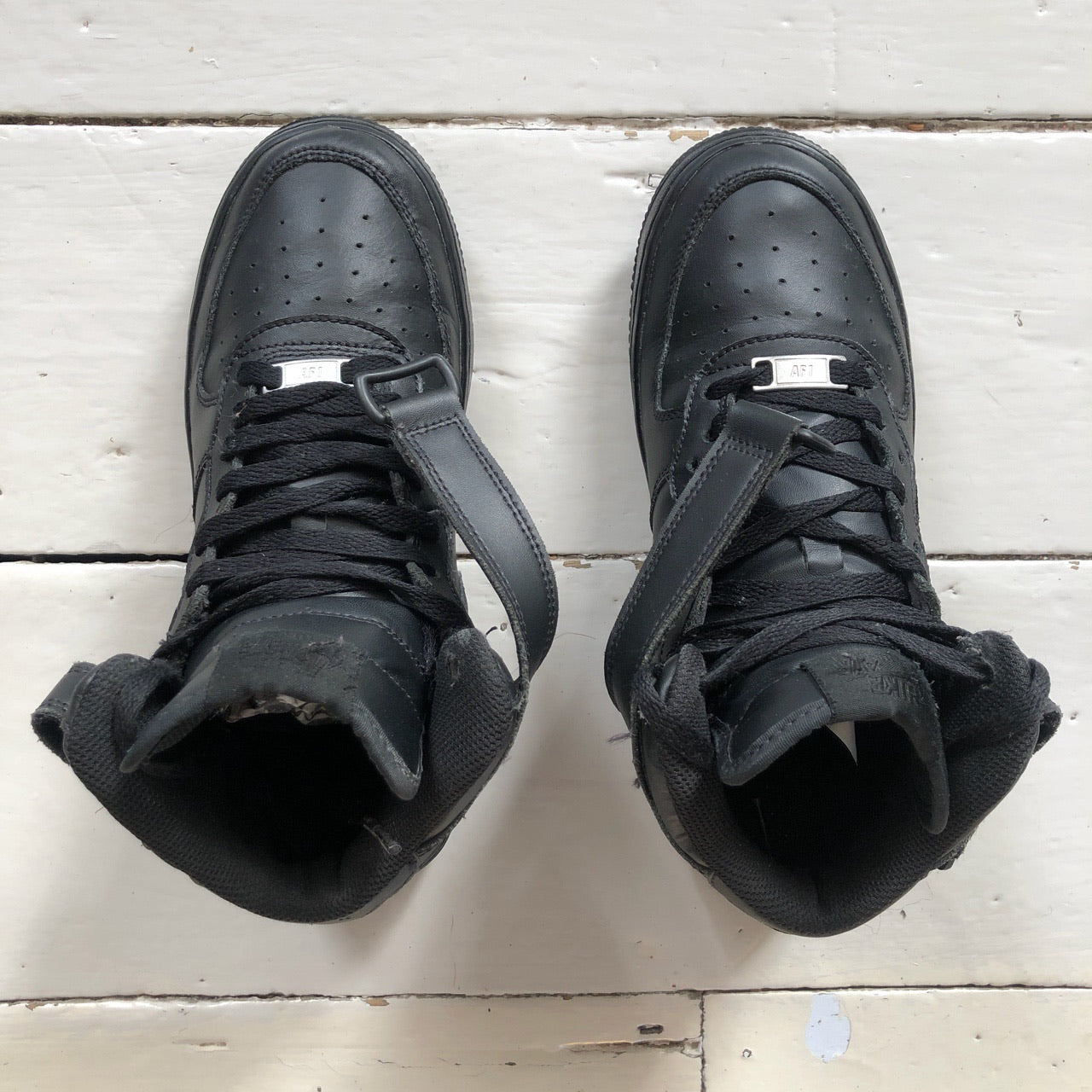 Nike Air Force 1 Mid Black (UK 5)