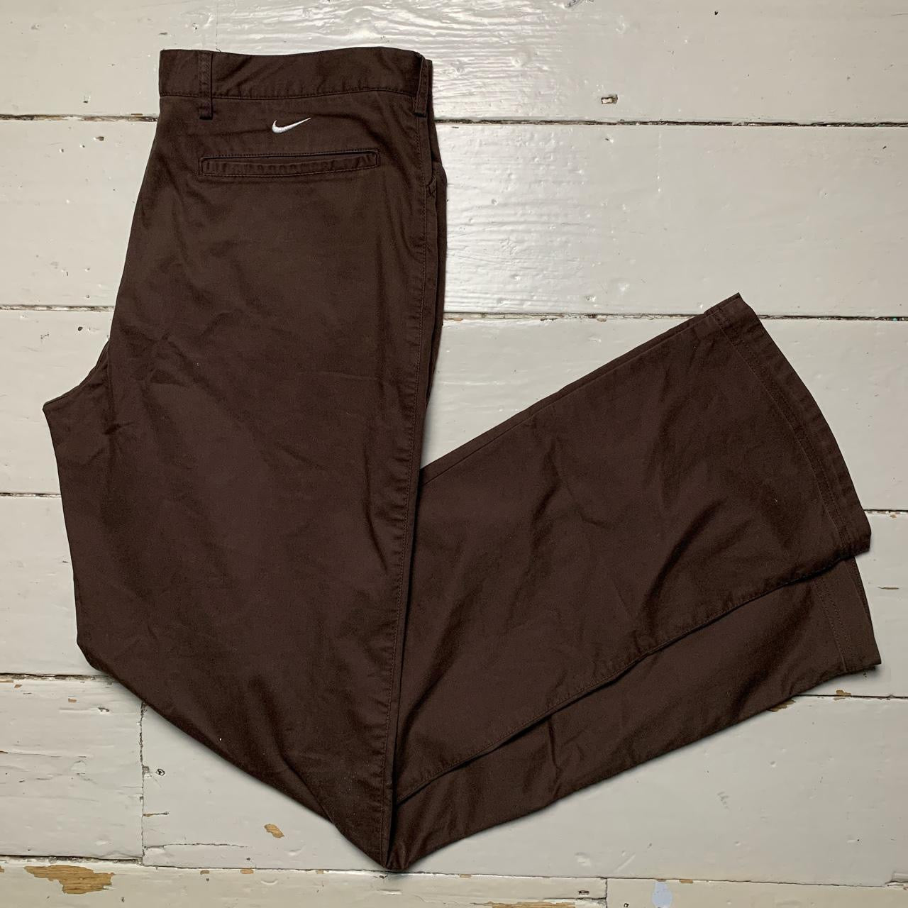 Nike Golf Brown Trousers (Medium)