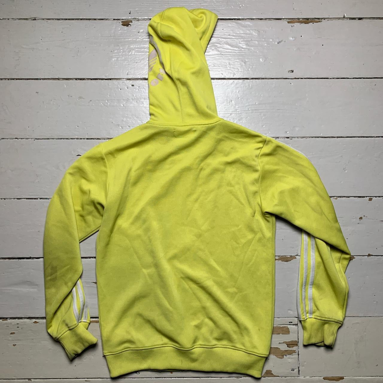 Adidas Yellow Hoodie (XS)