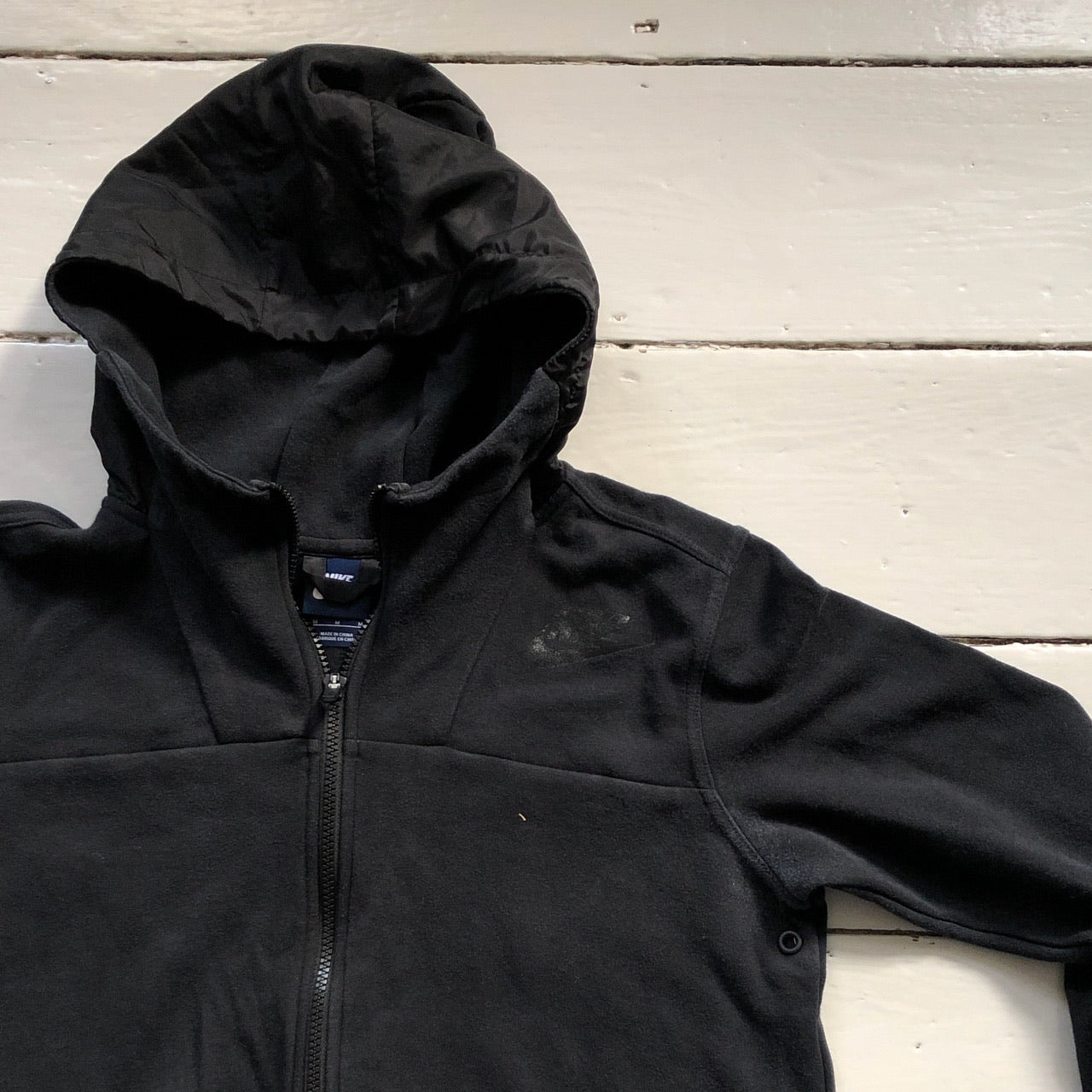 Nike Tech Fleece Black Hoodie (Medium)
