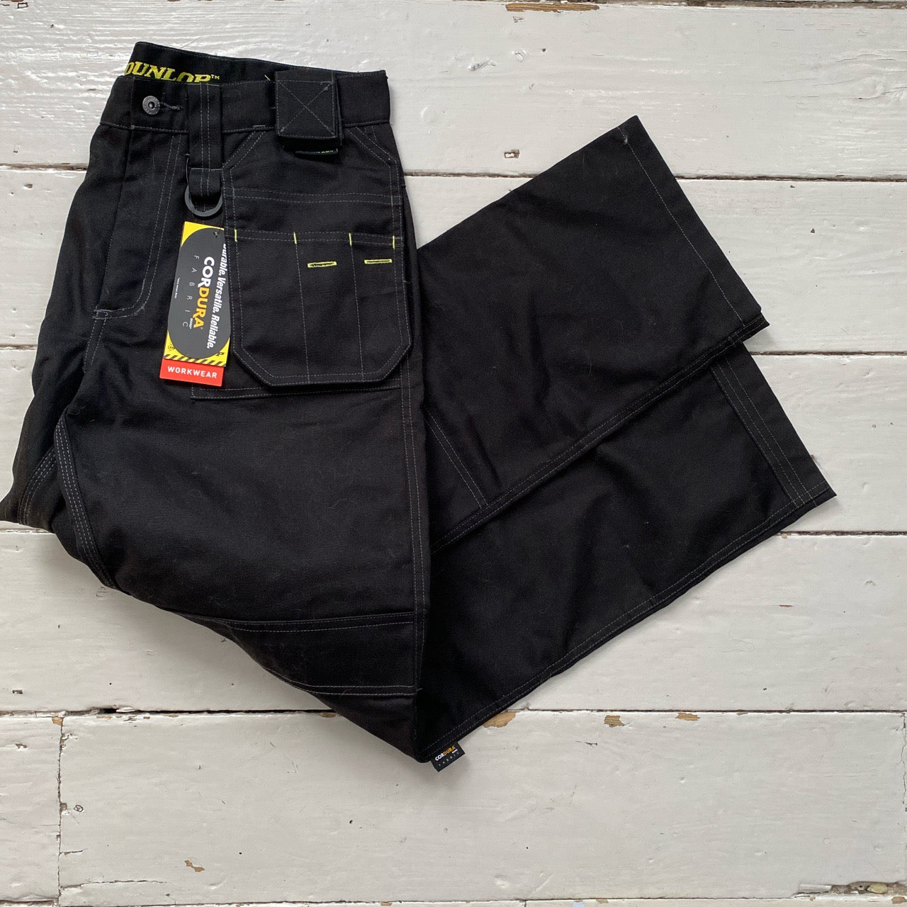 Dunlop Cordura Work Cargo Trousers (Small 30/30)