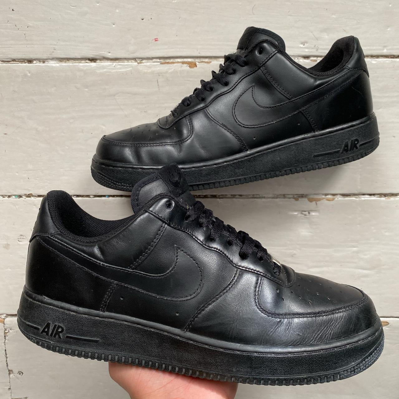 Nike Air Force 1 Black (UK 9.5)
