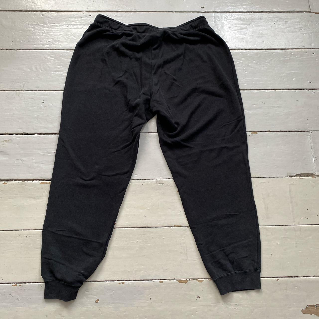 Nike Swoosh Black and White Joggers (XL)