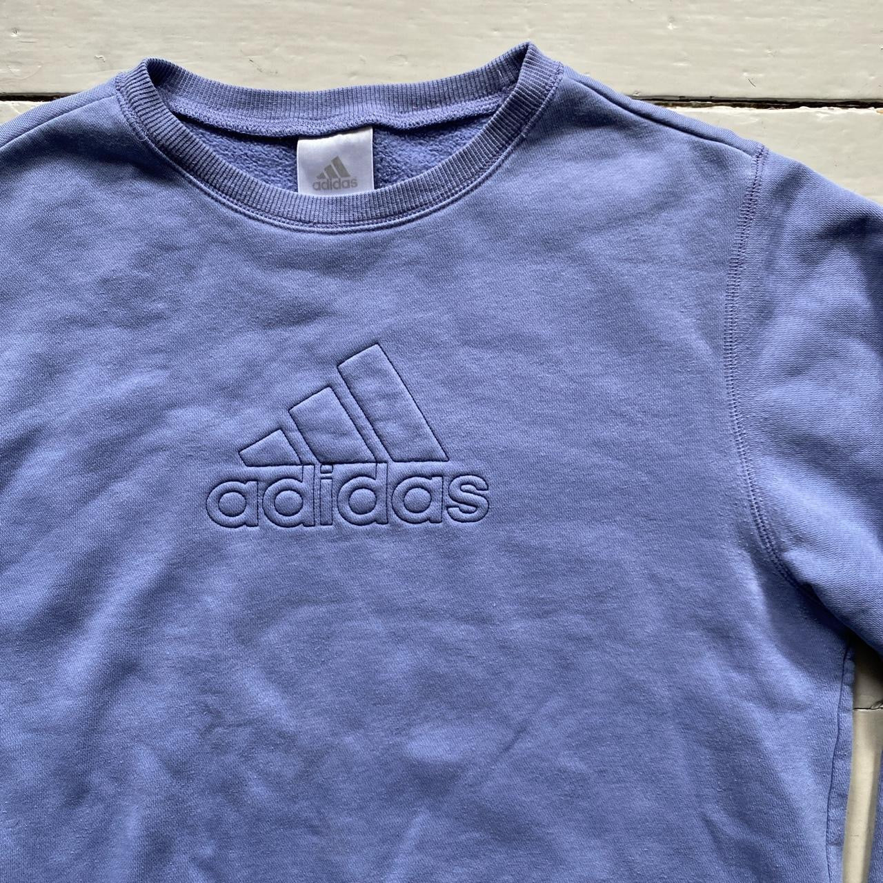 Adidas Vintage Lavendar Jumper (Large)