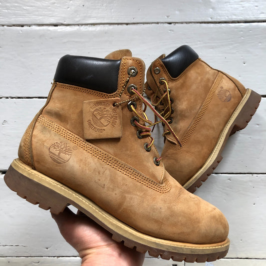 Timberland Nubuck Brown Boots (UK 8.5)