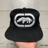 Ecko UNLTD Snapback Black and White Hat