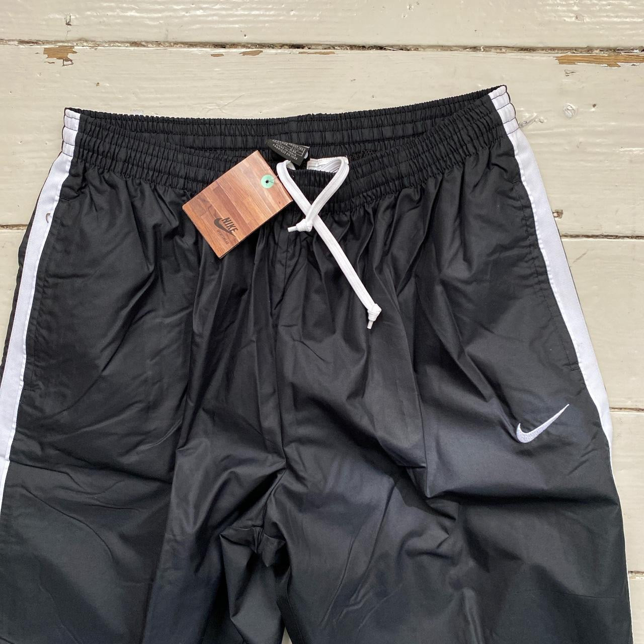 Nike Swoosh Black Shell Bottoms (XXL)