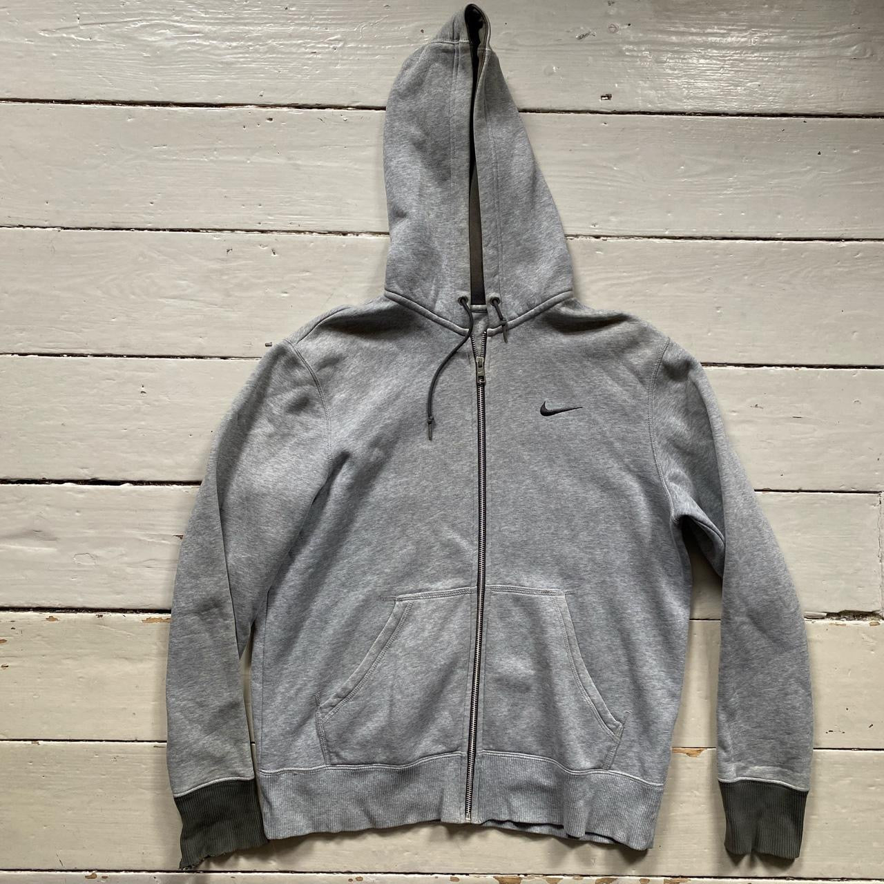 Nike Swoosh Hoodie Grey (Medium)