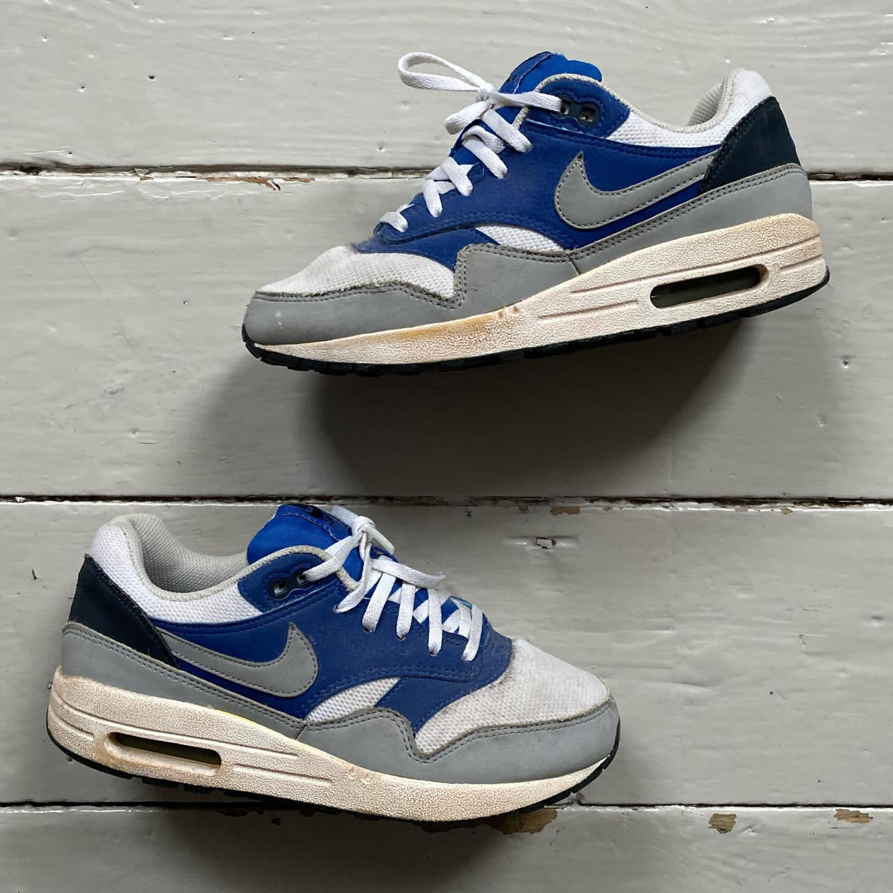 Nike Air Max 1 Blue Grey White (UK 5)