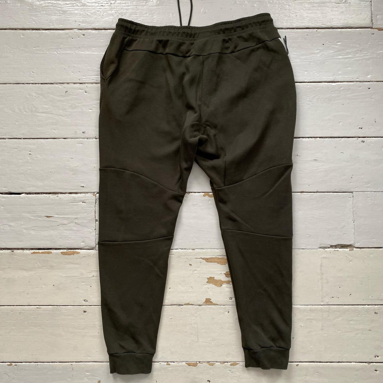 Nike Tech Fleece Khaki Bottoms (XL)