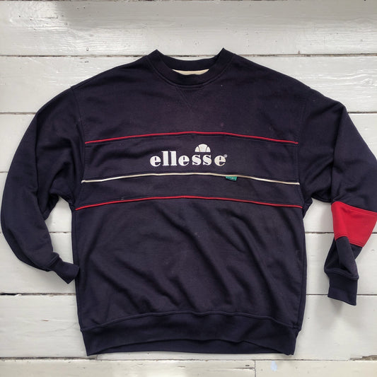 Ellesse Vintage Spellout Jumper (XLarge)
