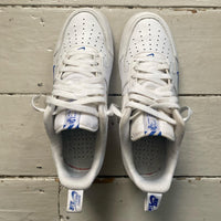 Nike Air Force 1 White and Blue (UK 8)