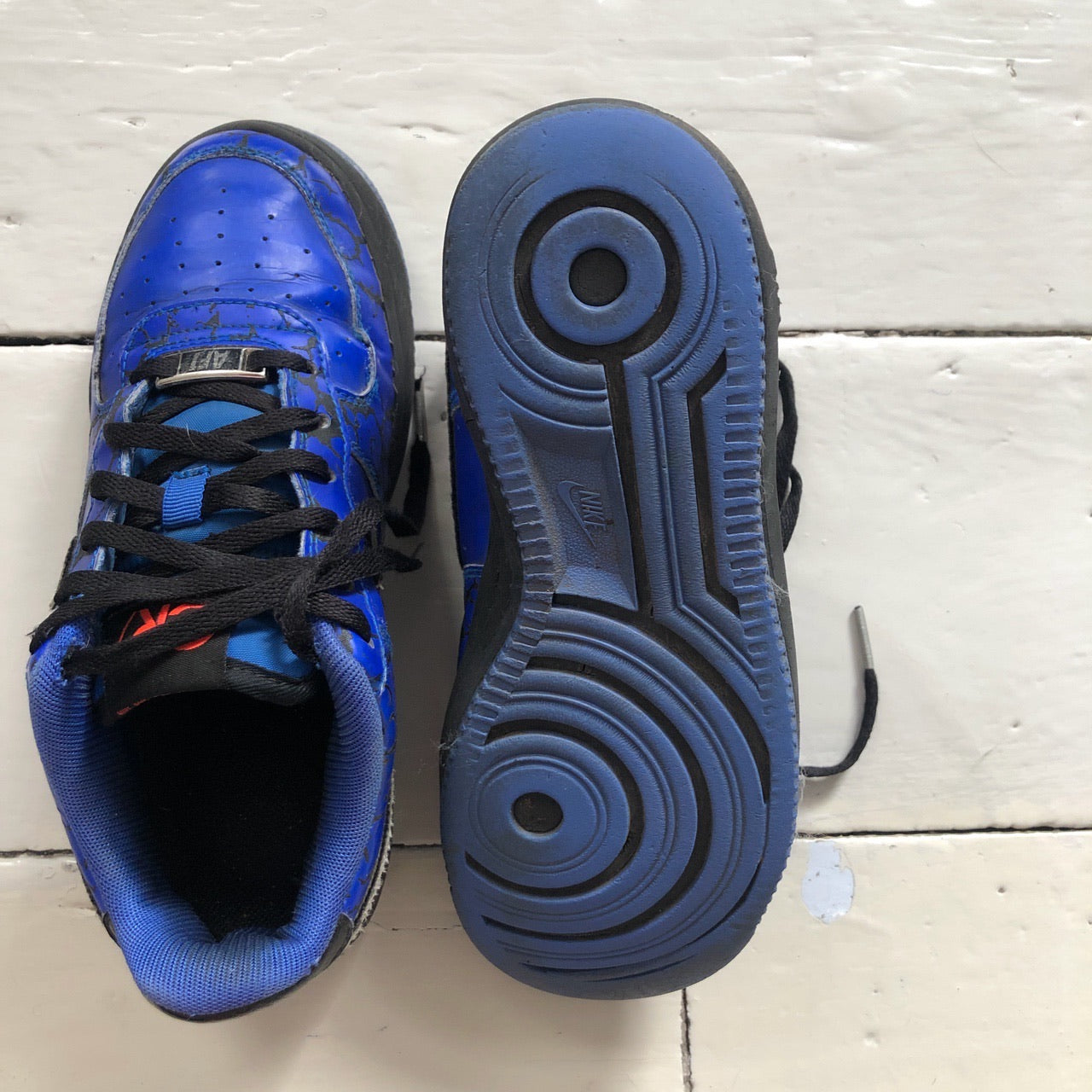 Nike Air Force Lunar CR7 Blue (UK 4)