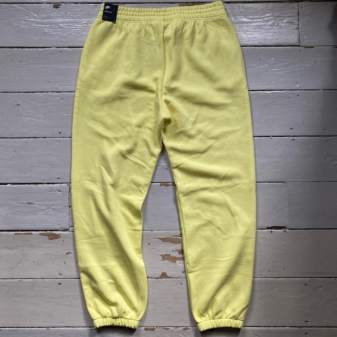 Nike Swoosh Yellow Joggers Womens