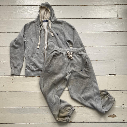 Ralph Lauren Polo Grey Tracksuit (Small)