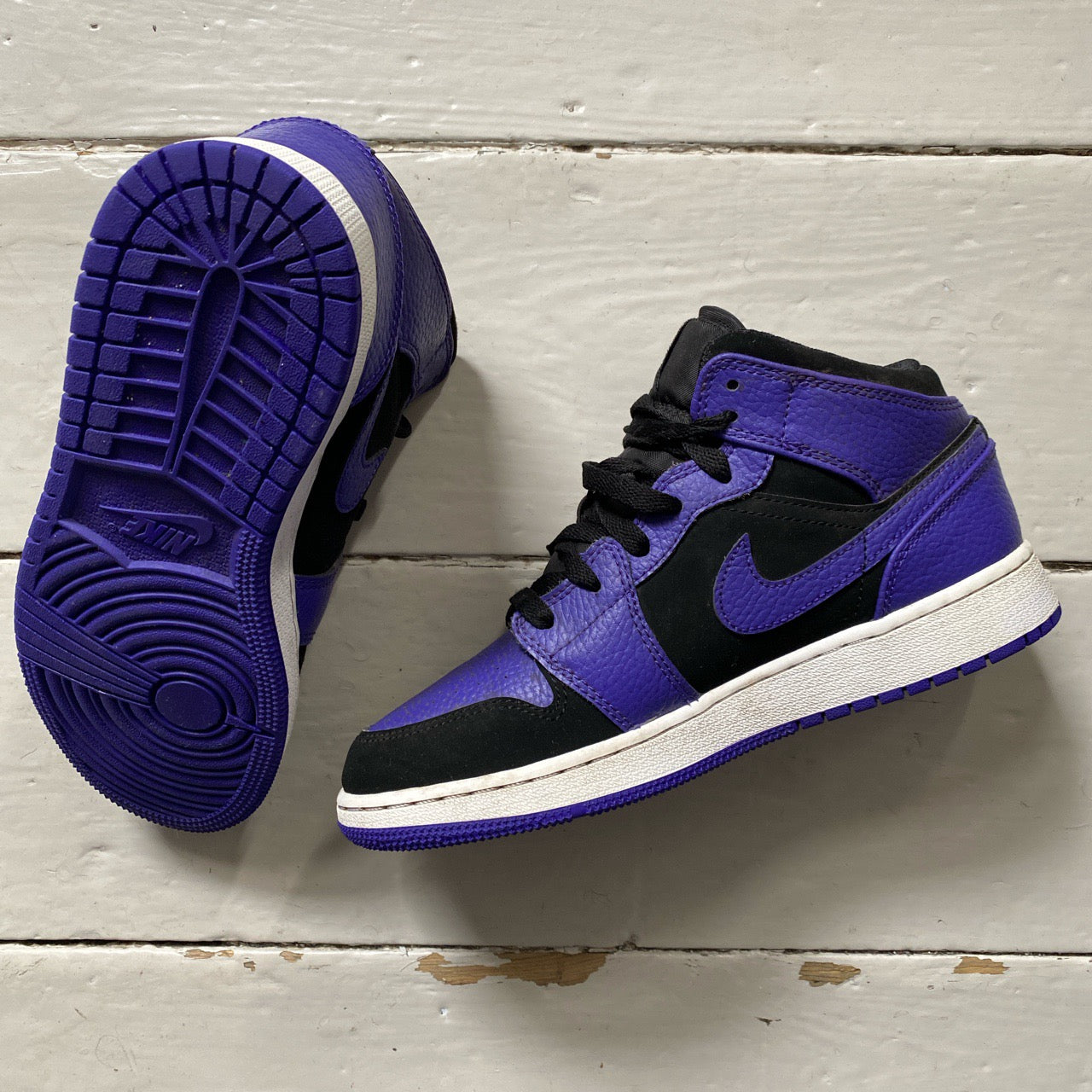 Jordan 1 Mid Dark Concord Purple (UK 5)
