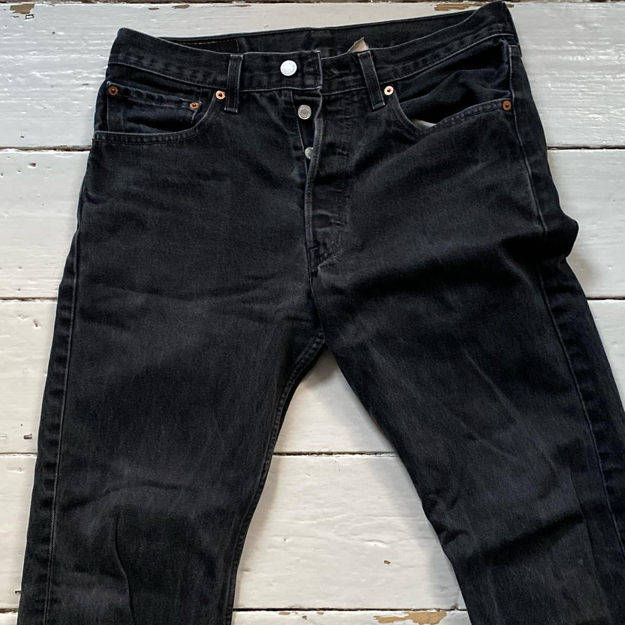 Levis 501 Black Jeans (31/32)