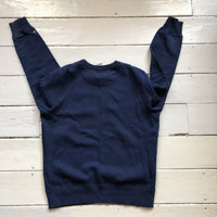 Nike Swoosh Navy Jumper (Medium)