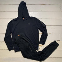 Alpha Industries Black Tracksuit (Large)