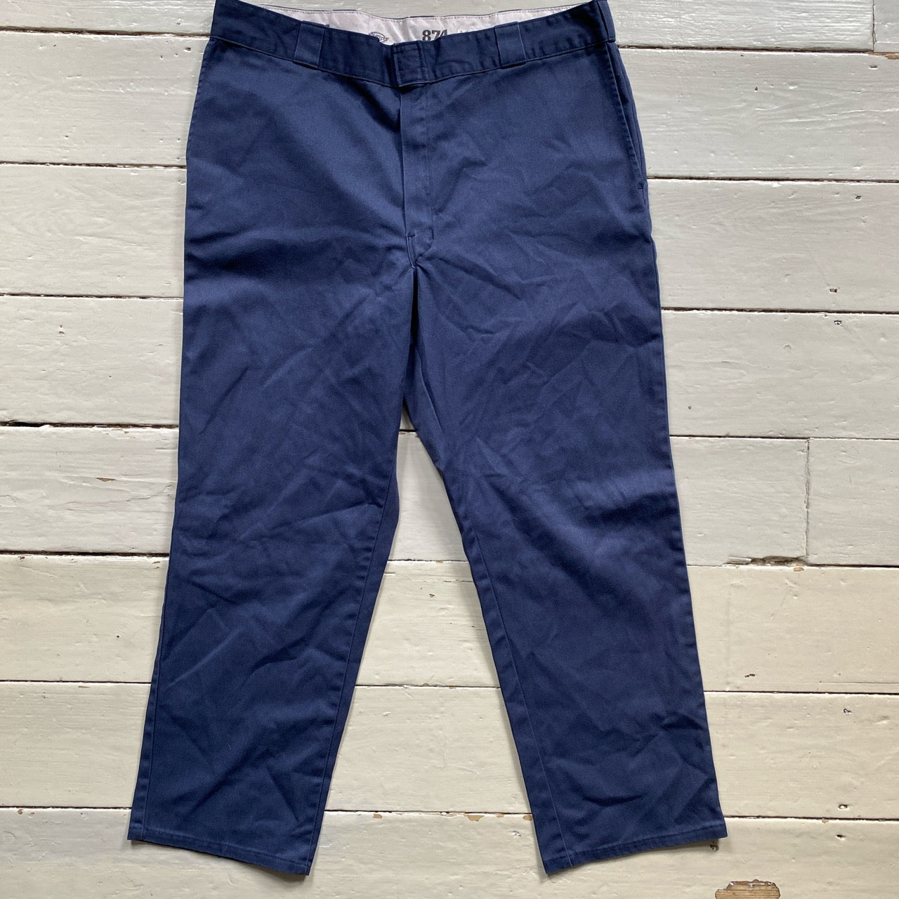 Dickies 874 Original Fit Blue Trousers (40/30)