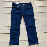 Levis 514 Navy Jeans (34/30)