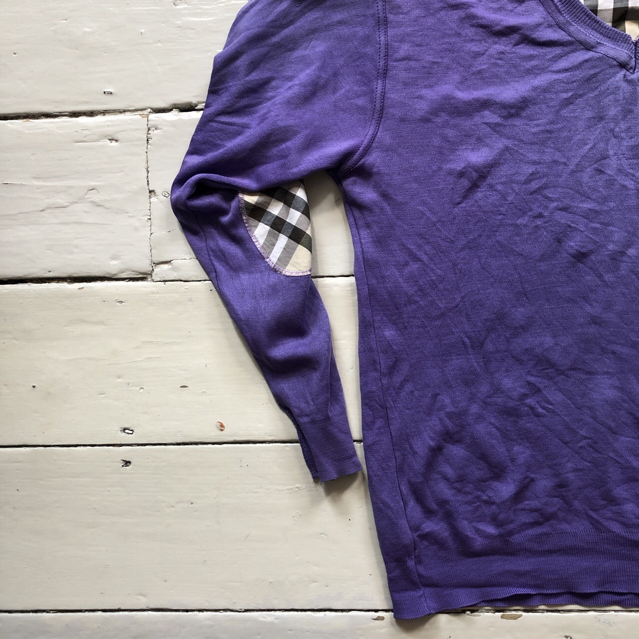 Burberry Brit Purple Jumper (Large)